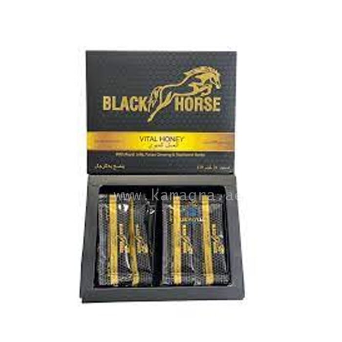 Black Horse Honey 24 Sachet USA By Herbals Store Only - Image 1