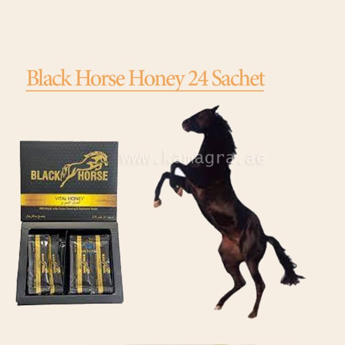 Black Horse Honey 24 Sachet USA By Herbals Store Only - Image 2