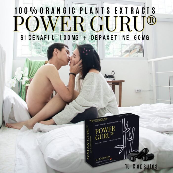 Power Guru Sildenafil 100mg + Depaxetine 60mg – 10 capsules - Image 2