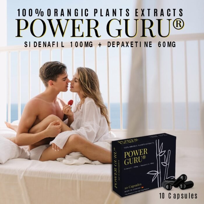 Power Guru Sildenafil 100mg + Depaxetine 60mg – 10 capsules - Image 3
