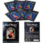 Super Magic Man Wet Wipes Tissue for Long Sex and Delay Ejaculation pack of 6 tissue