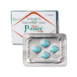 Super P Force: Sildenafil and Dapoxetine pack 4 Tablet